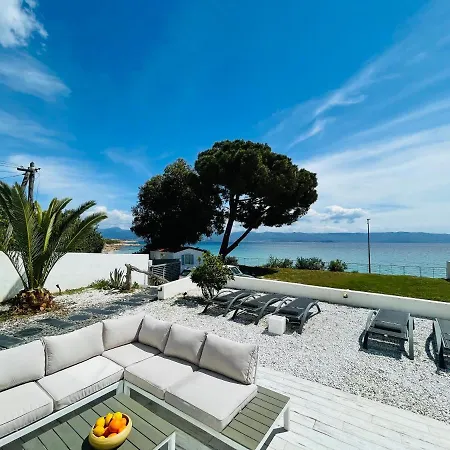 וילה Villa Bianca, Vue Mer Et Proche Plage A Ajaccio Barbicaja ! אז'אקסיו