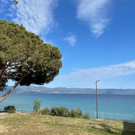 Villa Bianca, Vue Mer Et Proche Plage A Ajaccio Barbicaja ! אז'אקסיו
