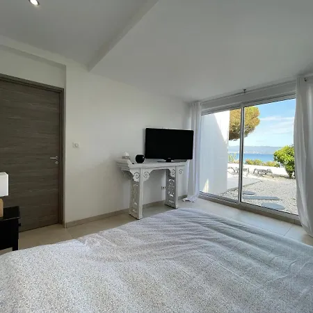 فيلة Villa Bianca, Vue Mer Et Proche Plage A Ajaccio Barbicaja ! أجاكسيو